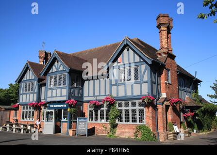 Le Mayflower pub Lymington Hampshire UK 2018 Banque D'Images