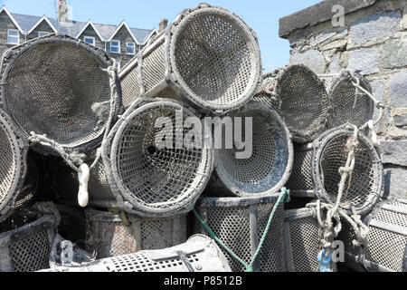 Le port et l'estuaire de Mawddach Barmouth, Barmouth, Nord du Pays de Galles Banque D'Images