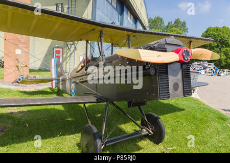 Royal Aircraft Factory S.E.5 la réplique d'un avion de chasse monoplace utilisé par le Royal Flying Corps au cours de 1917/18 Banque D'Images