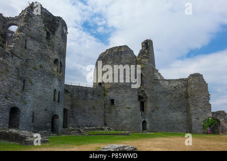Pays de Galles, Pembrokeshire, Cilgerran castle, Banque D'Images