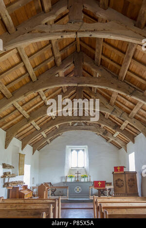 Pays de Galles, Ceredigion, Mwnt, Banque D'Images