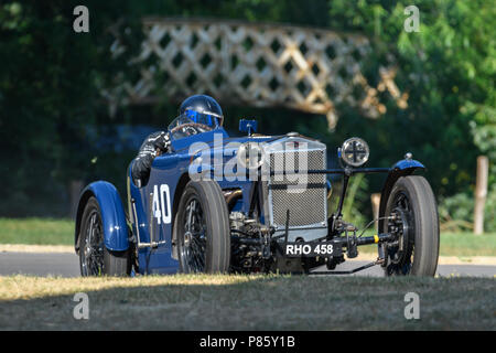 Classic car racing Banque D'Images