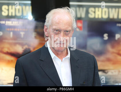 Londres, Royaume-Uni. 9e juillet 2018. Charles Dance, Spitfire - Première mondiale, le Curzon Mayfair, London, UK, 09 juillet 2018, photo de Richard Goldschmidt : Riche de crédit Gold/Alamy Live News Banque D'Images