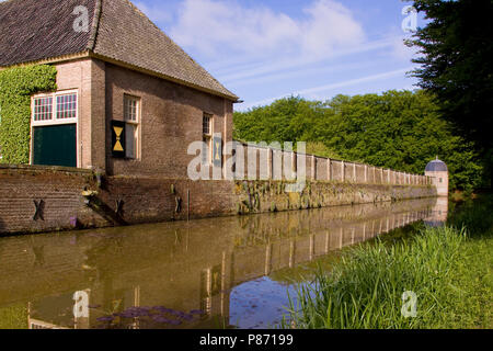 Kasteel Eerde dans Vecht en Beneden Rogge, Eerde Castle de Vecht en Beneden Rogge Banque D'Images