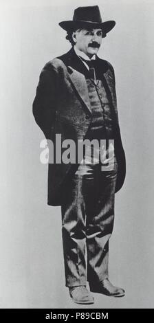 Albert Einstein (1879-1955), físico - alemán nacionalizado estadounidense. Premio Prix Nobel de physique en 1921. Año 1919. Banque D'Images