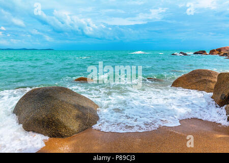 Coral Cove Beach sur Koh Samui en Thaïlande. Banque D'Images