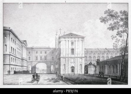 Le Lycée Impérial de Tsarskoïe Selo. Musée : Etat de l'Ermitage, Saint-Pétersbourg. Banque D'Images