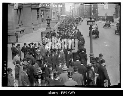 La 5e Avenue, Easter Parade Banque D'Images