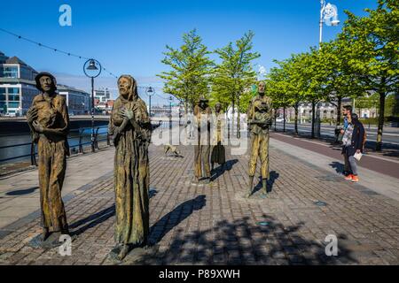 DUBLIN, VOYAGES DANS LA CAPITALE, l'IRLANDE Banque D'Images