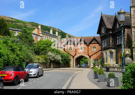 Le Prieuré Gatehouse, Malvern Banque D'Images