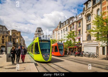 Ville de Reims, Marne (51), RÉGION GRAND EST, FRANCE Banque D'Images