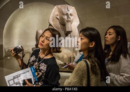 Musée du Louvre Banque D'Images