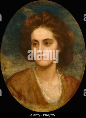 George Frederick Watts - Portrait d'Emma Elizabeth Brandling plus tard Lady Lilford 1 Banque D'Images
