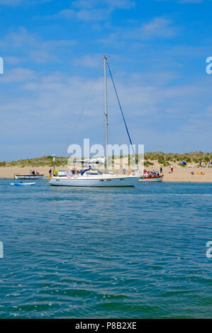 Scolt head island, burnham overy staithe, North Norfolk, Angleterre Banque D'Images