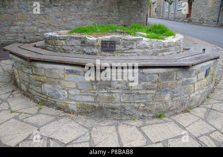 Le site d'origine de la grand arbre de Cossington. John O' Groats (Duncansby Head) aux terres fin. Fin Fin de sentier. Le Somerset. L'Angleterre. UK Banque D'Images