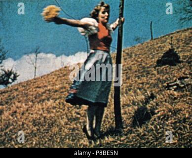 Eva Braun. Musée : collection privée. Banque D'Images