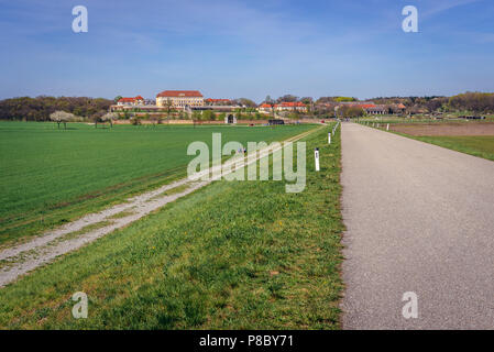 Schloss Hof palais baroque situé en Autriche près de la frontière de la Slovaquie Banque D'Images