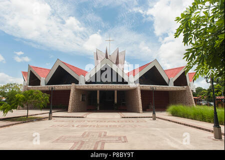 Église de Santo Cristo de Esquipulas à Santa Cruz, Guanacaste, Costa Rica Banque D'Images