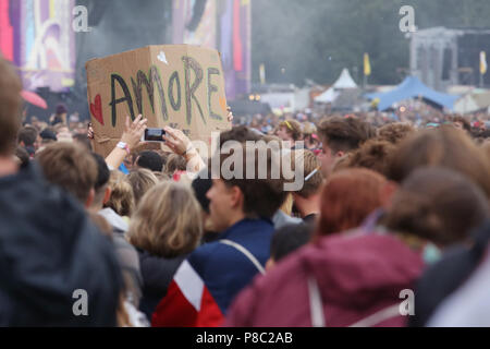 Hoppegarten, spectateurs à Berlin 18/12/06 2017 à l'hippodrome de Hoppegarten Banque D'Images