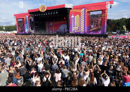 Hoppegarten, foule à Berlin 18/12/06 2017 à l'hippodrome de Hoppegarten Banque D'Images