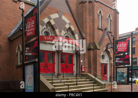 Yale Repertory Theatre Yale New Haven CT Banque D'Images