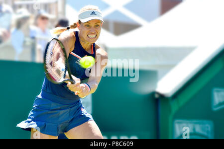 Angelique Kerber (GER) jouant dans la demi-finale de la Nature Valley International Eastbourne, 29 juin 2018 Banque D'Images