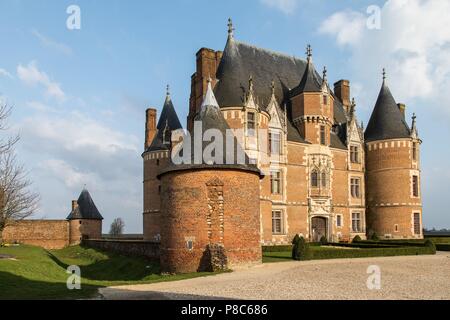 La Normandie médiévale, FRANCE Banque D'Images