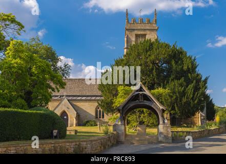 La foi, l'église St Overbury, Worcestershire Banque D'Images