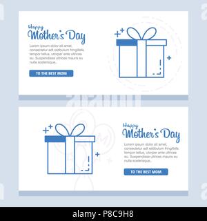 Happy mother day, maison de l'arrière-plan. peut être utiliser pour vendre la publicité, en toile de fond. vector - pour la conception web et l'interface d'application, également utile pour Illustration de Vecteur