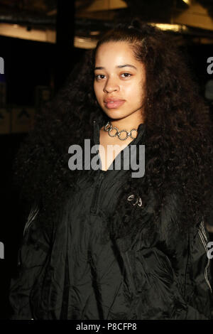 New Orleans, LA, USA. 8 juillet, 2018. Ella Mai assiste à l'Essence Festival à la Mercedes Benz Superdome, le 8 juillet 2018 à New Orleans, LA. Walik Goshorn : Crédit/Mediapunch/Alamy Live News Banque D'Images
