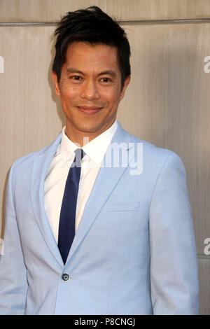 10 juillet 2018 - New York City, New York, États-Unis - Acteur BYRON MANN assiste à la première de New York "gratte-ciel", tenue à l'AMC Loews Lincoln Square. (Crédit Image : © Kaszerman ZUMA Nancy via le fil) Banque D'Images