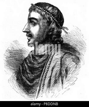 58-Canut le Grand. Banque D'Images