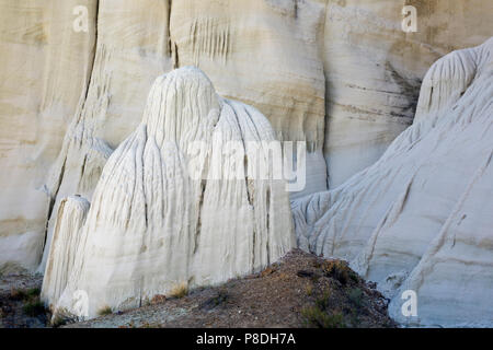 UT00408-00...UTAH - le fluide en apparence de la Wahweap Hoodoos, dans le Grand Escalier Escalante National Monument. Banque D'Images