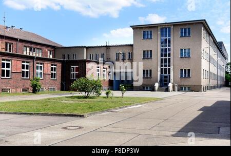 L'ancienne prison de la Stasi et d'aujourd'Hohenschönhauen memorial à Berlin (Allemagne), 21 mai 2018. Dans le monde d'utilisation | Banque D'Images