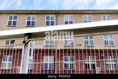 L'ancienne prison de la Stasi et d'aujourd'Hohenschönhauen memorial à Berlin (Allemagne), 21 mai 2018. Dans le monde d'utilisation | Banque D'Images