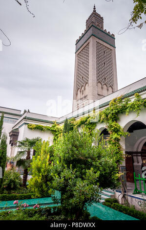 Grande Mosquée de Paris Banque D'Images