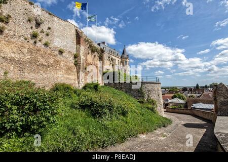 Ville de Dreux, ville royale, Eure-et-Loir, FRANCE Banque D'Images