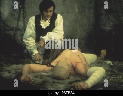 L'Horror of Frankenstein (1970), Ralph Bates, David Prowse, Date : 1970 Banque D'Images