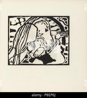 L'improvisation de motif 10. À partir de 'Klänge (Sons)'. Musée : © Musée d'Art Moderne, New York. Banque D'Images