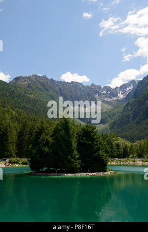 Ponte di Legno (Bs), Italie,le lac Valbione Banque D'Images