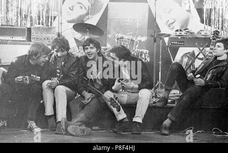 Stardust (1974) David Essex, Keith Moon, Paul Nicholas, Dave Edmunds, Karl Howman, Date : 1974 Banque D'Images