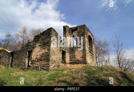 Les ruines de Saint John's Episcopal Church sont l'un des nombreux sites historiques le long du sentier des Appalaches dans la région de Harpers Ferry, West Virginia Banque D'Images