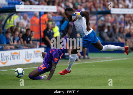 Tranmere Rovers v Liverpool, 10 juillet 2018 , Prenton Park, Birkenhead, Angleterre ; Pré saison Friendly Banque D'Images