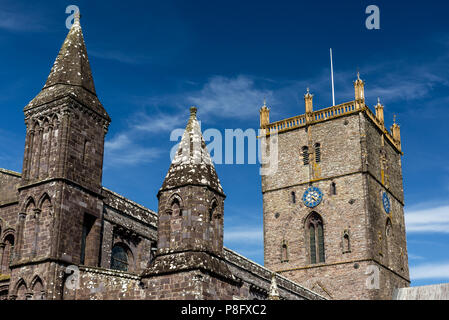 La Cathédrale de St David's Banque D'Images