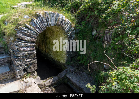 Ainsi, la non-Non-'s Bay près de St Davids, au Pays de Galles Banque D'Images