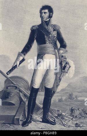 'Marshal Jean-Baptiste-Jules Bernadotte, Prince de Ponte Corvo, Charles XIV de Suède", 1804, (1896). Né Jean Bernadotte (1763-1844), il a servi une lo Banque D'Images