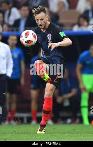 Moscou, Russie. 11 juillet, 2018. Ivan Rakitic (Croatie). GES/football/Coupe du Monde 2018 Russie : demi-finale : Croatie - Angleterre, 11.07.2018/GES/soccer/football Worldcup 2018 Russie : demi-finale : la Croatie contre l'Angleterre, Moscou, le 11 juillet 2018 | Le monde d'utilisation : dpa Crédit/Alamy Live News Banque D'Images