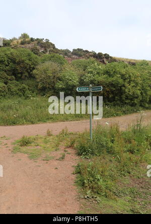 John Muir chemin près de North Berwick en Écosse Juillet 2018 Banque D'Images