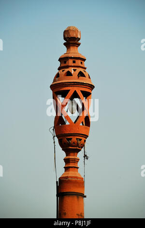 Lampadaire près de l'auvent, porte de l'Inde, New Delhi, Inde Banque D'Images