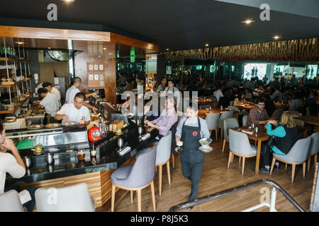 Maido, restaurant, Miraflores, Lima, Pérou Banque D'Images